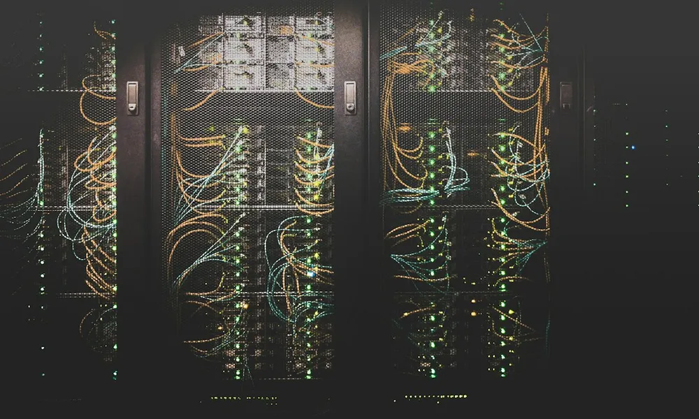 Server room network cabling